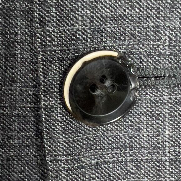 Canali Milano Wool Blazer Mens Sz 52R Gray 2 Button Single Vent - Picture 15 of 15